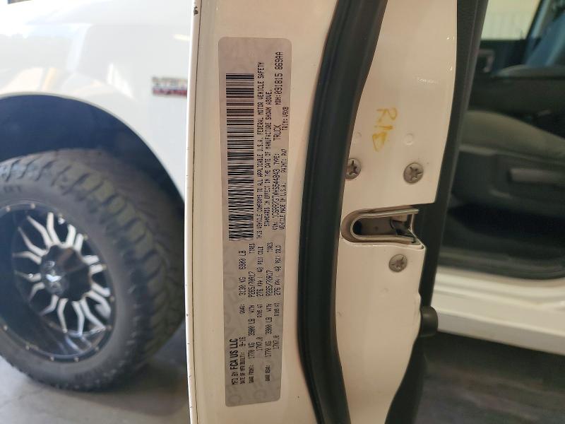 2017 Ram 1500 მანქანა იყიდება აუქციონზე, vin: 1C6RR7GTXHS544843, აუქციონის ნომერი: 60854056