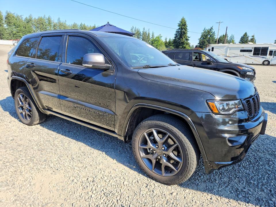 59722956 :رقم المزاد ، 1C4RJFBG2MC502921 vin ، 2021 Jeep Grand Cherokee مزاد بيع