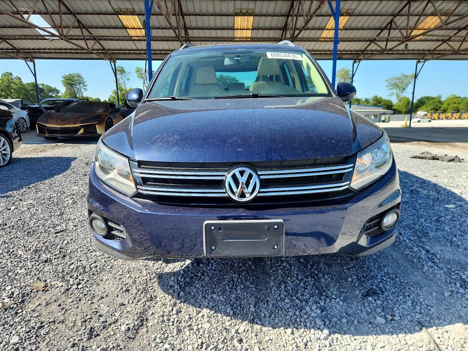 60854416 :رقم المزاد ، WVGBV3AX4EW565391 vin ، 2014 Volkswagen Tiguan مزاد بيع