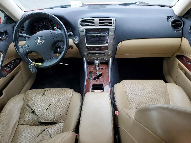 2008 Lexus Is მანქანა იყიდება აუქციონზე, vin: JTHBK262485054888, აუქციონის ნომერი: 61133356