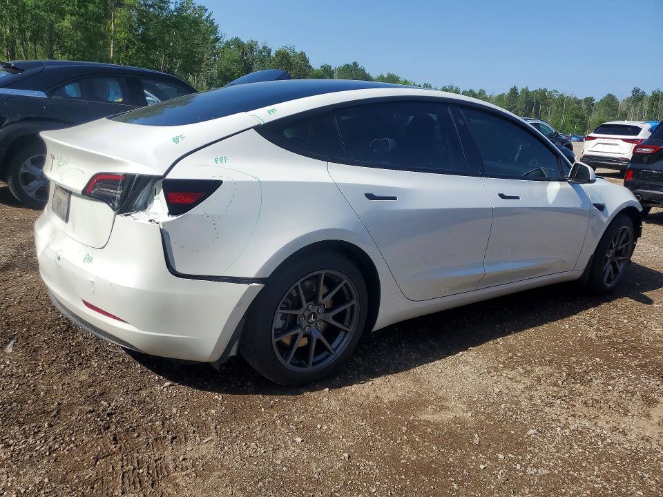 2022 Tesla Model 3 მანქანა იყიდება აუქციონზე, vin: 5YJ3E1EA1NF169958, აუქციონის ნომერი: 59087866