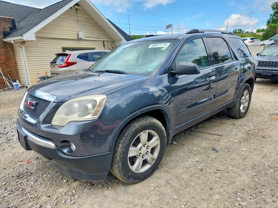 2012 Gmc Acadia მანქანა იყიდება აუქციონზე, vin: 1GKKRNED8CJ301139, აუქციონის ნომერი: 60077776