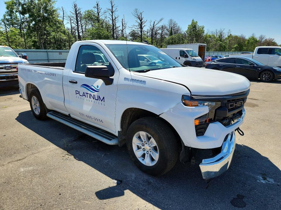 Auction sale of the 2024 Chevrolet Silverado, vin: 3GCNAAED4RG363382, lot number: 60294846