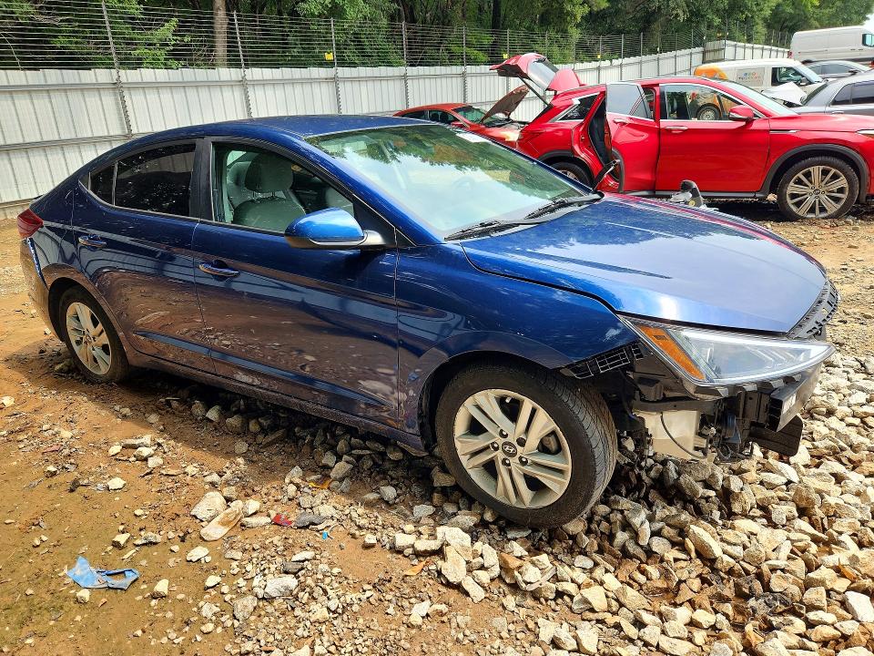 2020 Hyundai Elantra მანქანა იყიდება აუქციონზე, vin: 5NPD84LF4LH624098, აუქციონის ნომერი: 61293726