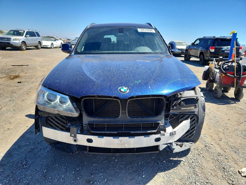 59870096 :رقم المزاد ، 5UXWX9C57D0D05987 vin ، 2013 Bmw X3 مزاد بيع