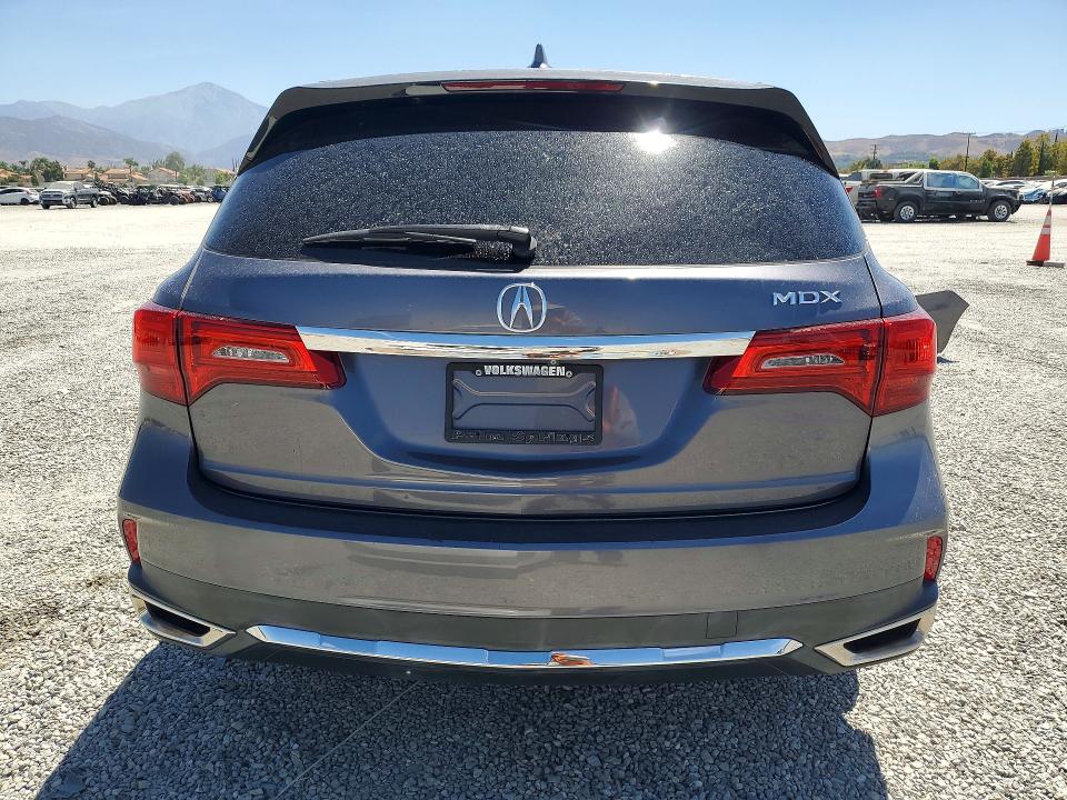 2018 Acura Mdx მანქანა იყიდება აუქციონზე, vin: 5J8YD3H51JL010840, აუქციონის ნომერი: 62682756