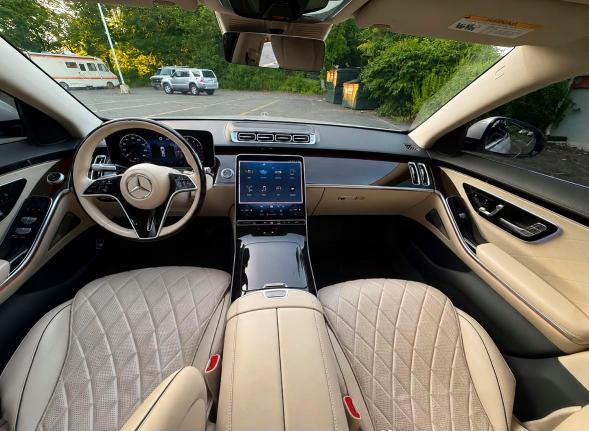 61841786 :رقم المزاد ، W1K6G7GB6MA045696 vin ، 2021 Mercedes-benz S مزاد بيع
