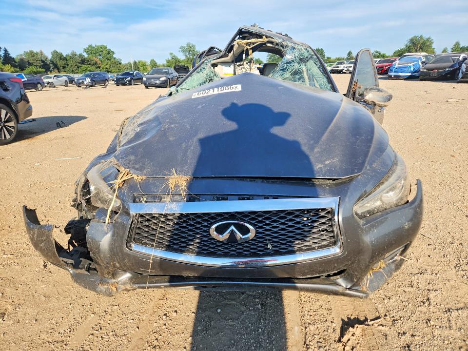 60211966 :رقم المزاد ، JN1AV7AR8FM850927 vin ، 2015 Infiniti Q50 Hybrid مزاد بيع