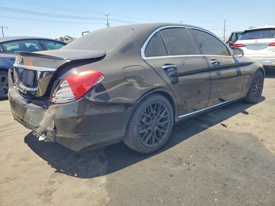2015 Mercedes-benz C მანქანა იყიდება აუქციონზე, vin: 55SWF4JB5FU069775, აუქციონის ნომერი: 61553816