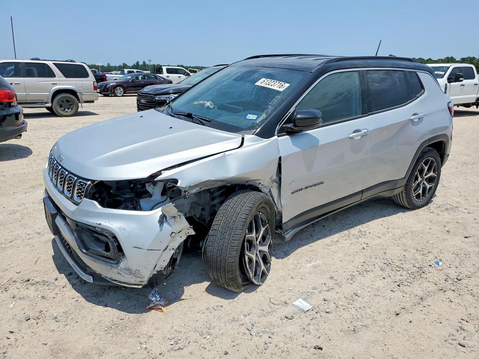 Продаж на аукціоні авто 2025 Jeep Compass, vin: 3C4NJDCN8ST509969, номер лоту: 61323716