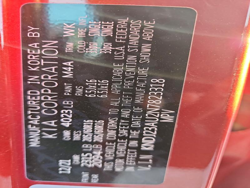 Продаж на аукціоні авто 2022 Kia Soul, vin: KNDJ23AU2N7823318, номер лоту: 63107266