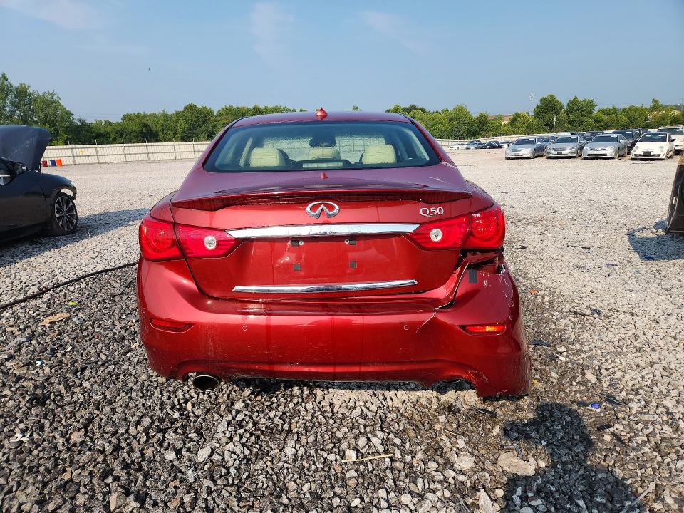 Продаж на аукціоні авто 2014 Infiniti Q50, vin: JN1BV7AP5EM684433, номер лоту: 63361016