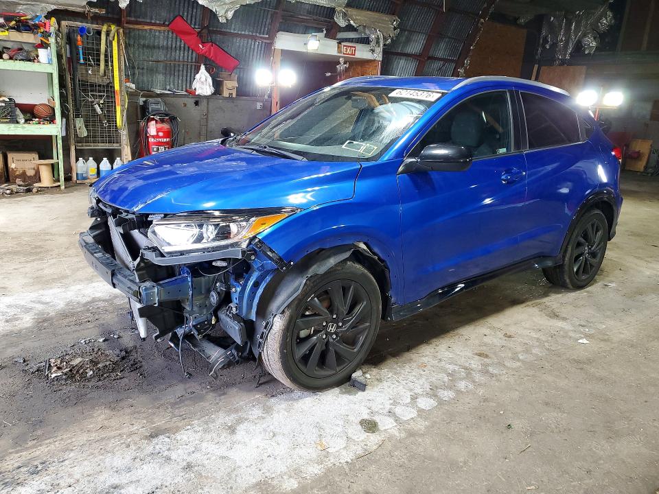 Продажа на аукционе авто 2021 Honda Hr-v, vin: 3CZRU6H17MM727113, номер лота: 62145376