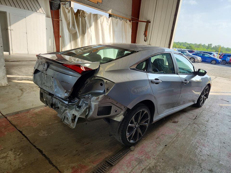 Продаж на аукціоні авто 2021 Honda Civic, vin: 2HGFC2F83MH542836, номер лоту: 59337176