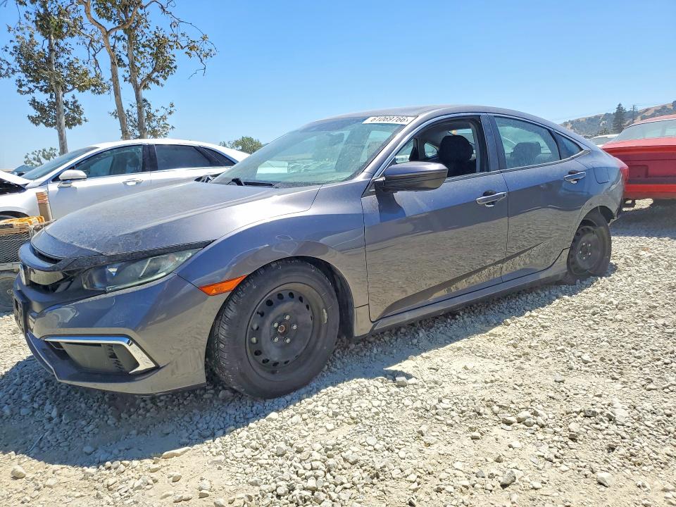 Auction sale of the 2019 Honda Civic, vin: 19XFC2F61KE207435, lot number: 61069766