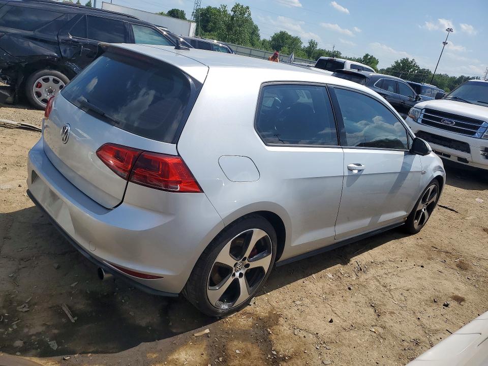 58428526 :رقم المزاد ، 3VWY47AU0FM081912 vin ، 2015 Volkswagen Gti مزاد بيع