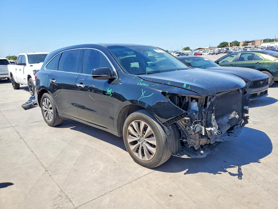 62797416 :رقم المزاد ، 5FRYD3H45FB003288 vin ، 2015 Acura Mdx مزاد بيع