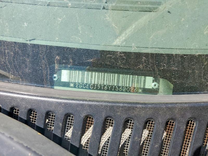 2000 Chevrolet Silverado მანქანა იყიდება აუქციონზე, vin: 2GCEC19T6Y1362026, აუქციონის ნომერი: 62639536