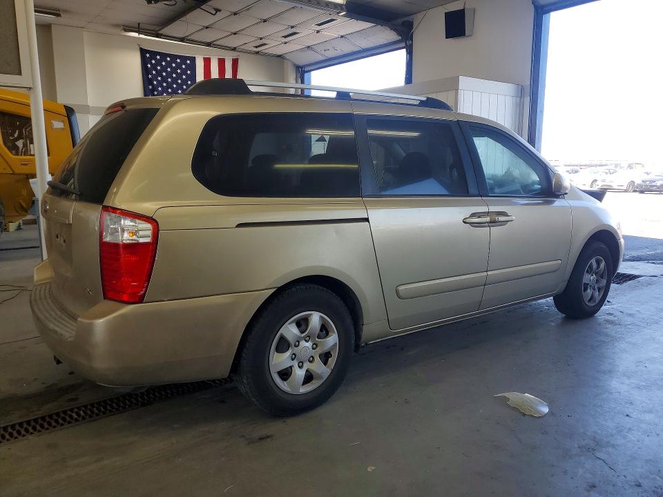 2007 Kia Sedona მანქანა იყიდება აუქციონზე, vin: KNDMB233076162120, აუქციონის ნომერი: 61169906