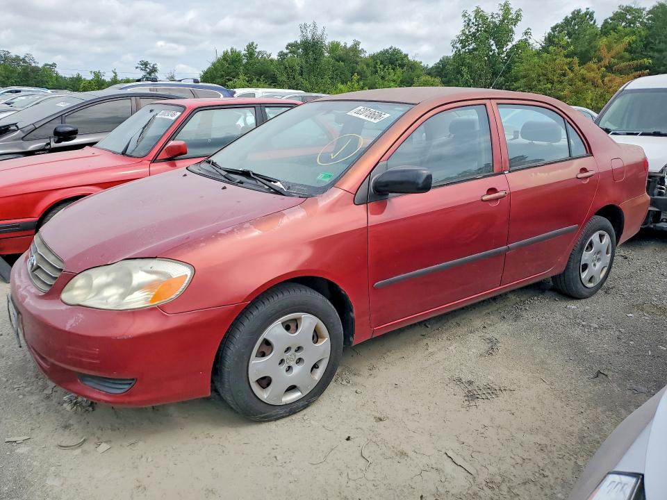 62018606 :رقم المزاد ، 1NXBR32EX3Z118123 vin ، 2003 Toyota Corolla مزاد بيع