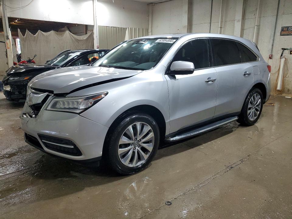 62084866 :رقم المزاد ، 5FRYD4H47FB018221 vin ، 2015 Acura Mdx مزاد بيع