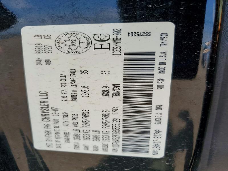 Aukcja sprzedaży 2008 Dodge Dakota, vin: 1D7HW32K08S555120, numer aukcji: 61638926