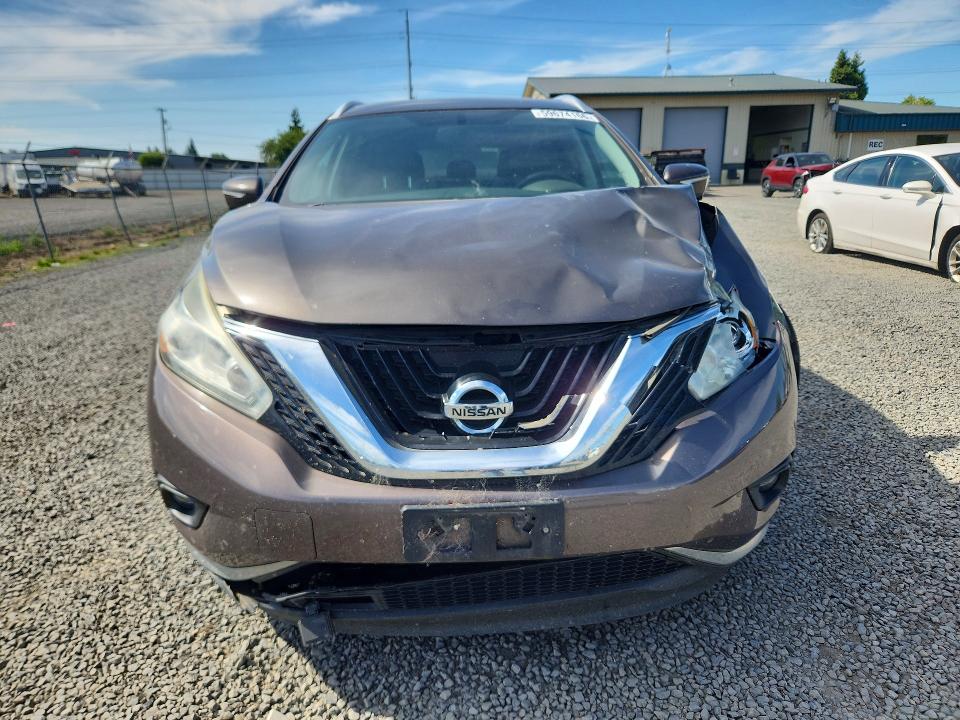 Aukcja sprzedaży 2015 Nissan Murano, vin: 5N1AZ2MH2FN258209, numer aukcji: 59674166