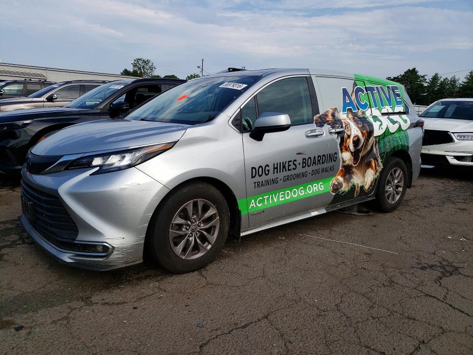 Продаж на аукціоні авто 2021 Toyota Sienna, vin: 5TDYSKFC1MS020383, номер лоту: 58979316