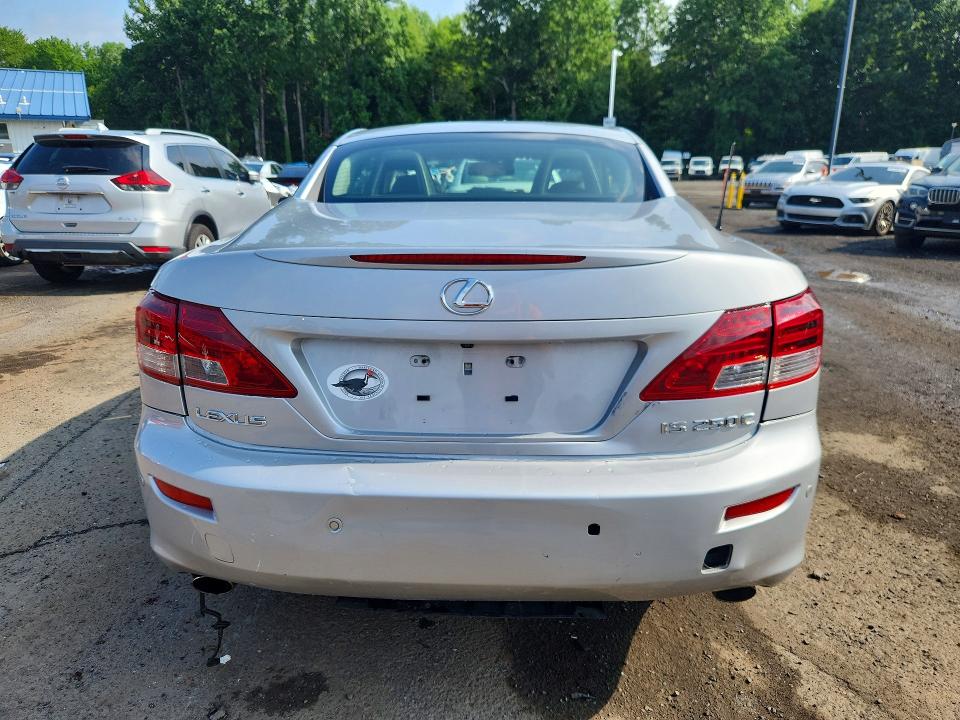 61757206 :رقم المزاد ، JTHFF2C28A2509288 vin ، 2010 Lexus Is 250c مزاد بيع