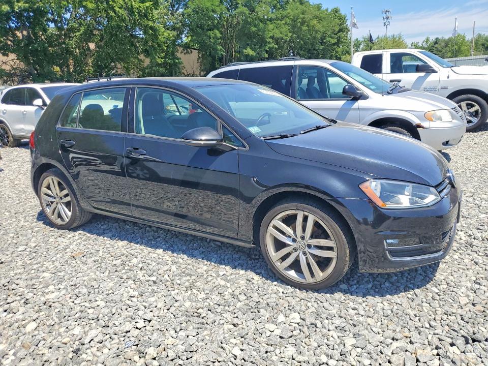 2015 Volkswagen Golf მანქანა იყიდება აუქციონზე, vin: 3VW217AU7FM092257, აუქციონის ნომერი: 61809626