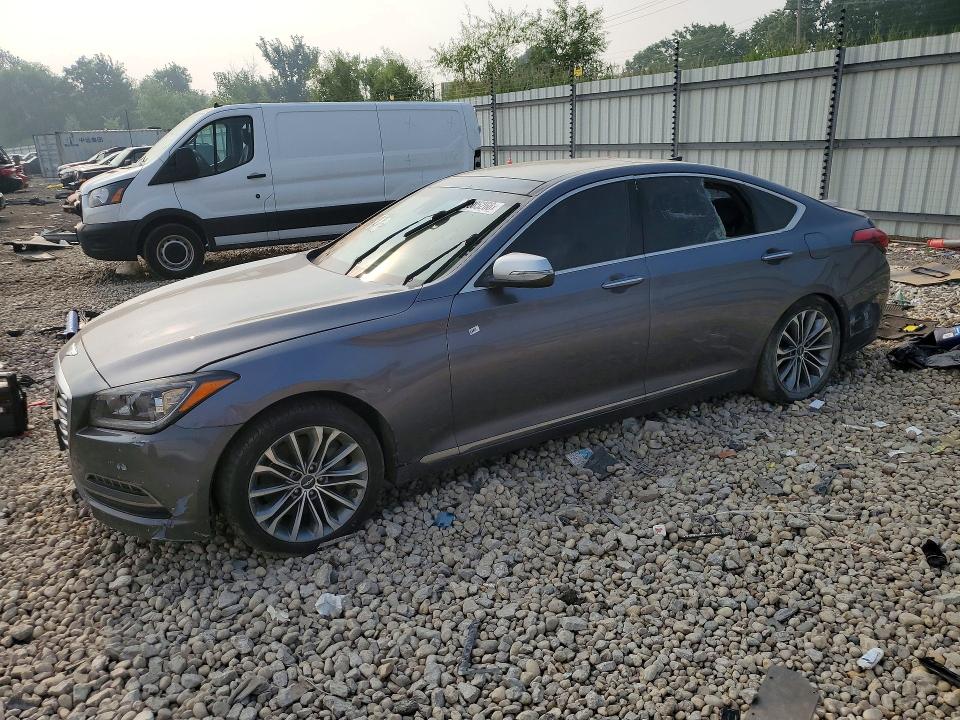 61605266 :رقم المزاد ، KMHGN4JE2FU102995 vin ، 2015 Hyundai Genesis مزاد بيع