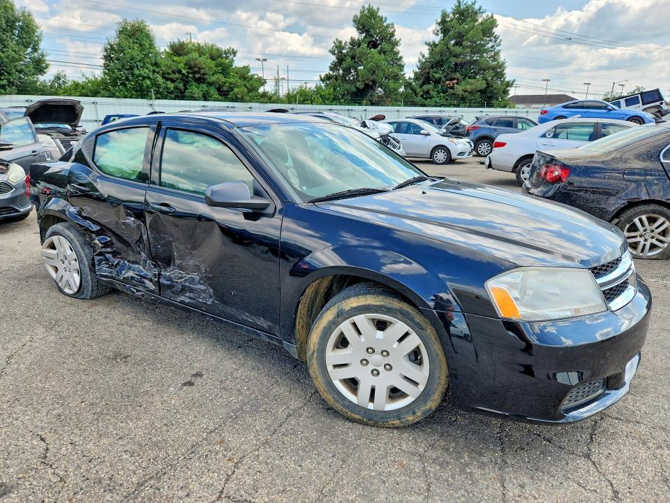 Aukcja sprzedaży 2014 Dodge Avenger, vin: 1C3CDZAB5EN126665, numer aukcji: 62652636