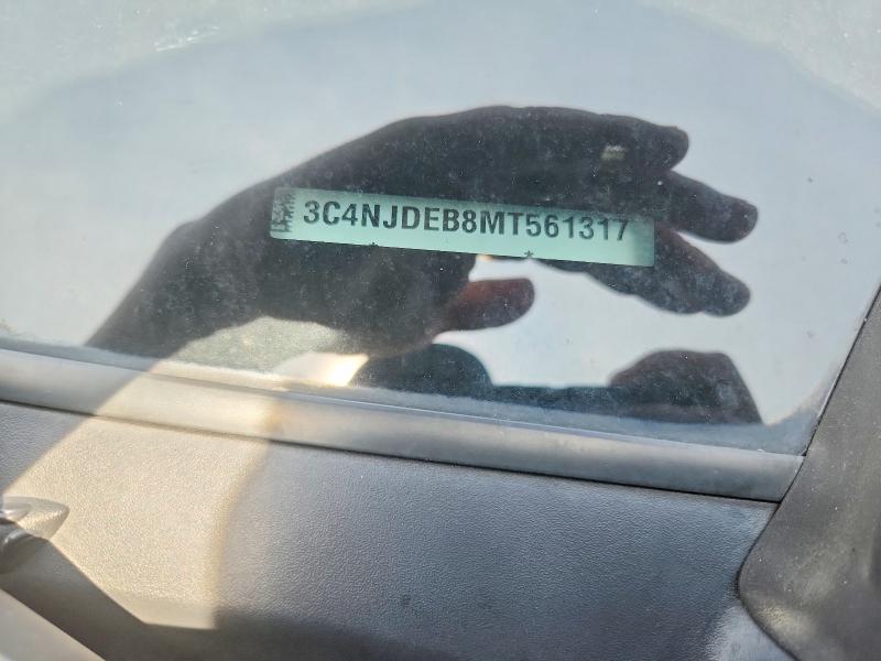 Aukcja sprzedaży 2021 Jeep Compass, vin: 3C4NJDEB8MT561317, numer aukcji: 61987686