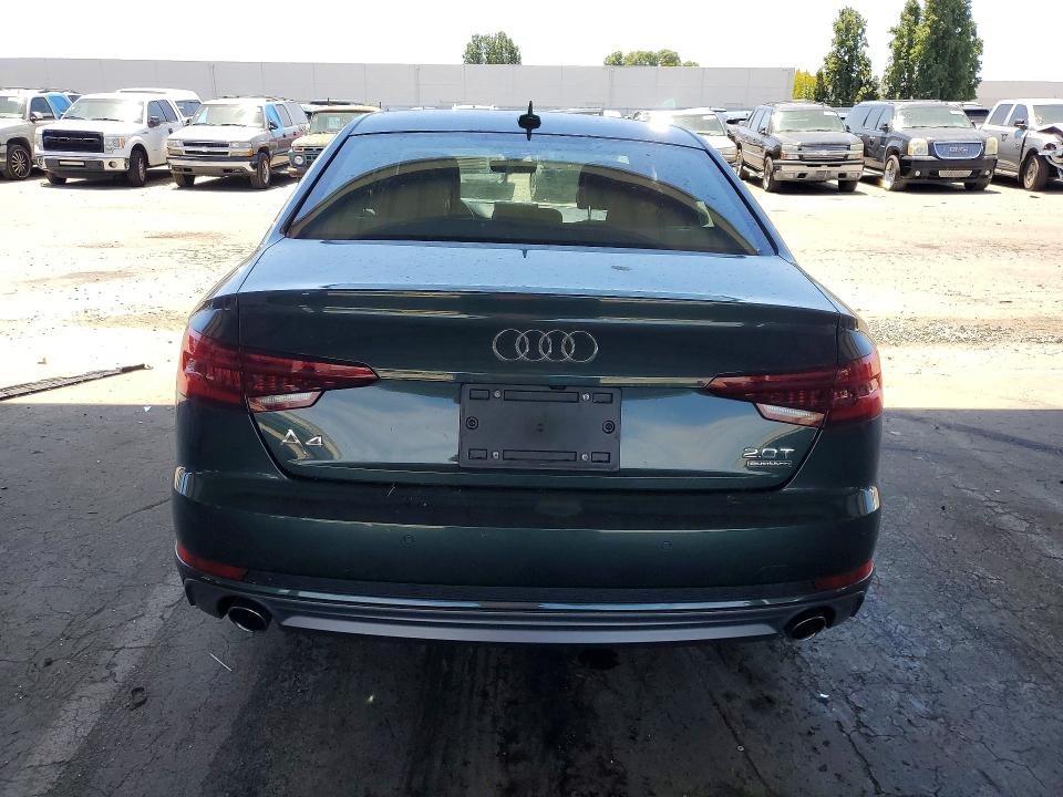 59219966 :رقم المزاد ، WAUENAF40JA201705 vin ، 2018 Audi A4 مزاد بيع