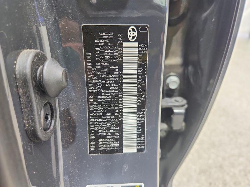 Продажа на аукционе авто 2025 Toyota Corolla, vin: 5YFB4MDE0SP318638, номер лота: 60507436