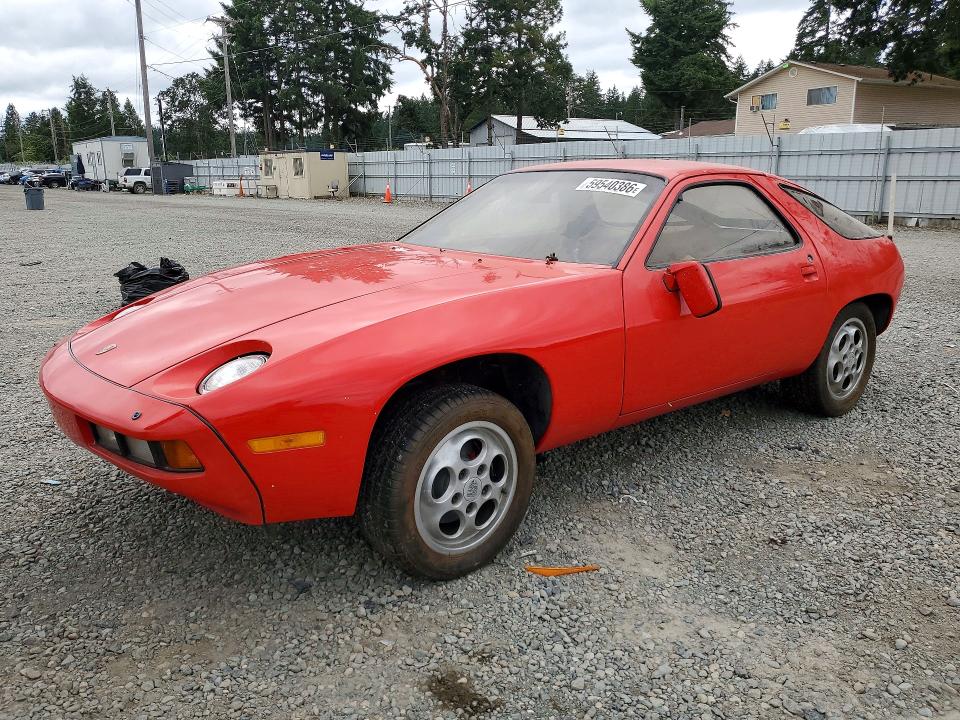 59540386 :رقم المزاد ، WP0JA0928BS820789 vin ، 1981 Porsche 928 مزاد بيع