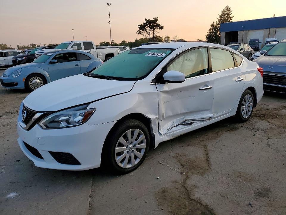 62451956 :رقم المزاد ، 3N1AB7APXGY237049 vin ، 2016 Nissan Sentra مزاد بيع