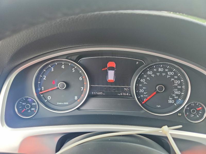 2012 Volkswagen Touareg მანქანა იყიდება აუქციონზე, vin: WVGEF9BPXCD009980, აუქციონის ნომერი: 59594016