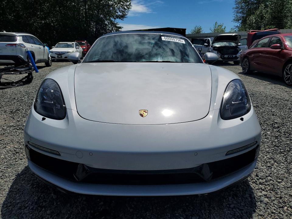 60000796 :رقم المزاد ، WP0CD2A88SK231205 vin ، 2025 Porsche Boxster مزاد بيع