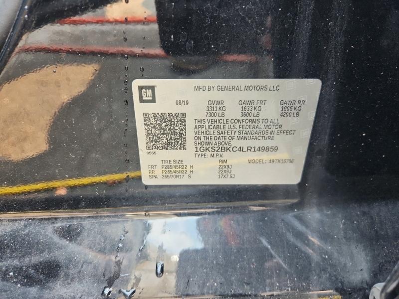 Продаж на аукціоні авто 2020 Gmc Yukon, vin: 1GKS2BKC4LR149859, номер лоту: 63112226