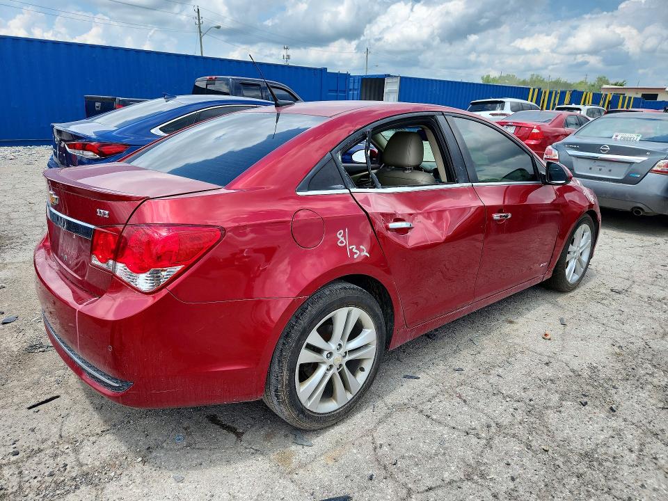 2012 Chevrolet Cruze მანქანა იყიდება აუქციონზე, vin: 1G1PH5SC5C7126418, აუქციონის ნომერი: 59683386