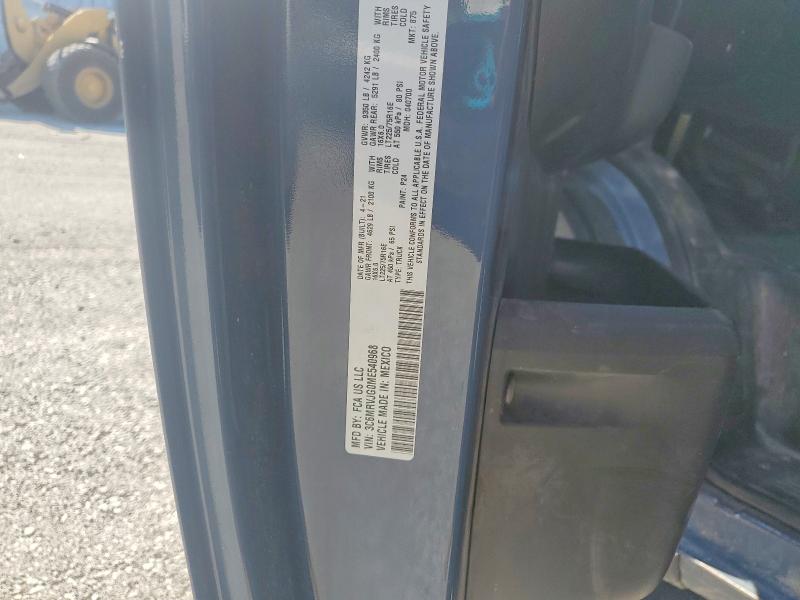 Продаж на аукціоні авто 2021 Ram Promaster 3500, vin: 3C6MRVJG0ME540968, номер лоту: 61498266