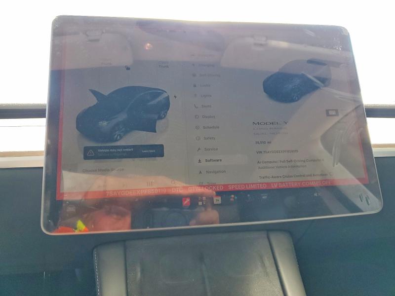 Aukcja sprzedaży 2023 Tesla Model Y, vin: 7SAYGDEEXPF859119, numer aukcji: 60879876