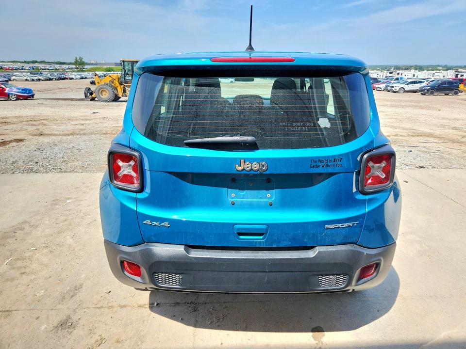 Продажа на аукционе авто 2020 Jeep Renegade, vin: ZACNJBAB4LPL30508, номер лота: 62945296