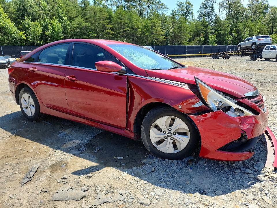 2014 Hyundai Sonata მანქანა იყიდება აუქციონზე, vin: 5NPEB4AC2EH828674, აუქციონის ნომერი: 60324256