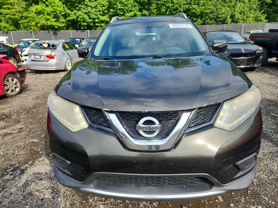 Продаж на аукціоні авто 2016 Nissan Rogue, vin: KNMAT2MV8GP643257, номер лоту: 60501476
