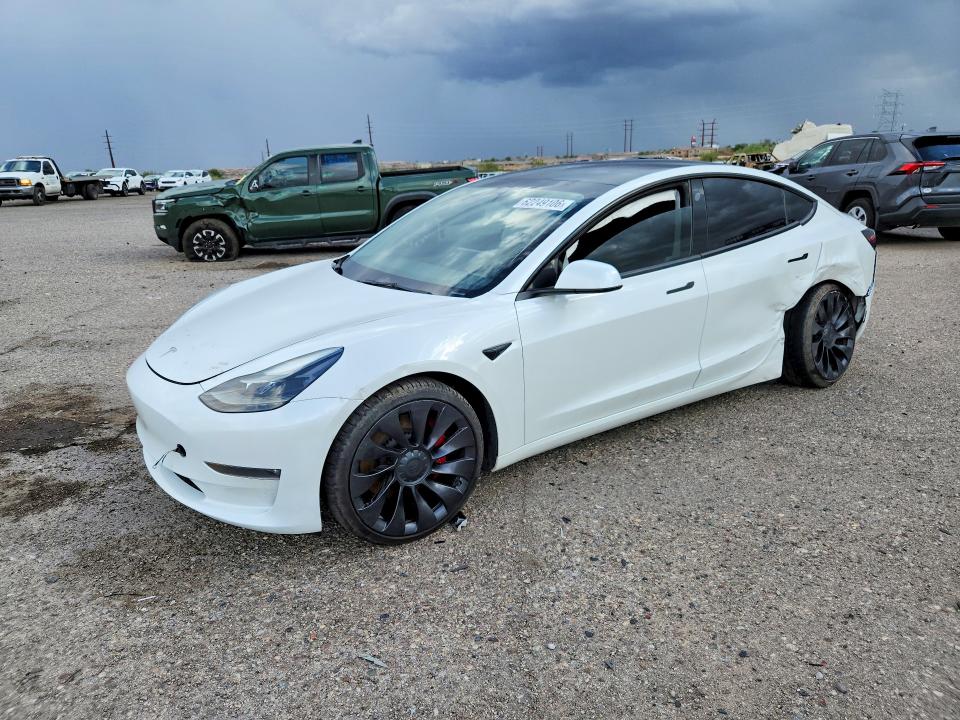 Auction sale of the 2023 Tesla Model 3, vin: 5YJ3E1EC4PF461382, lot number: 62249106