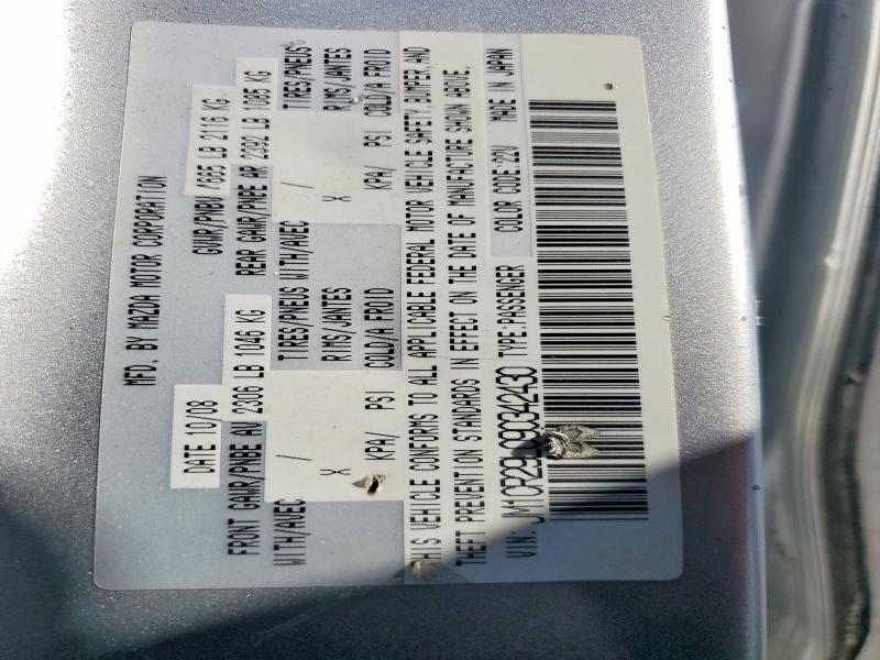 Aukcja sprzedaży 2009 Mazda 5, vin: JM1CR29L090342430, numer aukcji: 61964756