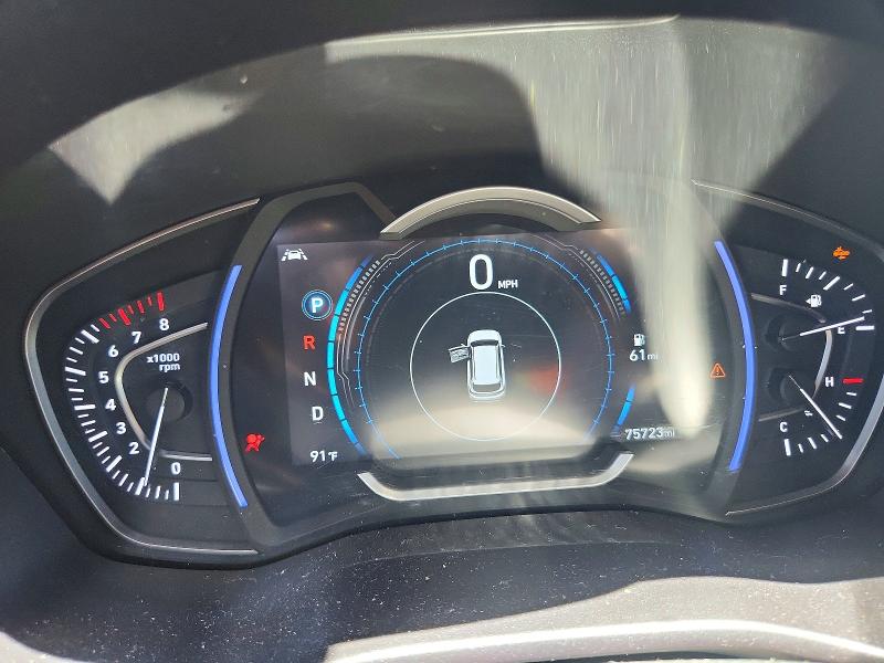 60579026 :رقم المزاد ، 5NMS5CAAXKH125206 vin ، 2019 Hyundai Santa Fe مزاد بيع