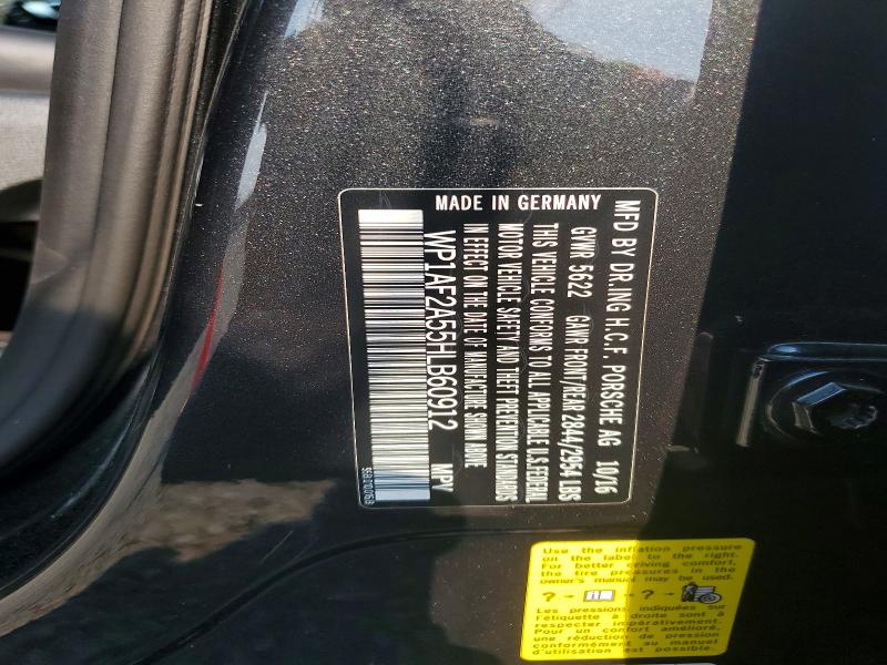 Продаж на аукціоні авто 2017 Porsche Macan, vin: WP1AF2A55HLB60912, номер лоту: 61137706